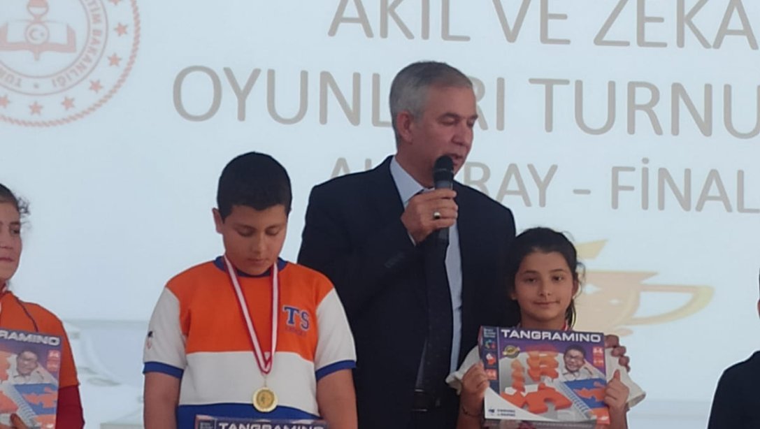 Akıl ve Zeka Oyunları Turnuvası Aksaray Finali'nde öğrencilerimizden büyük başarı...